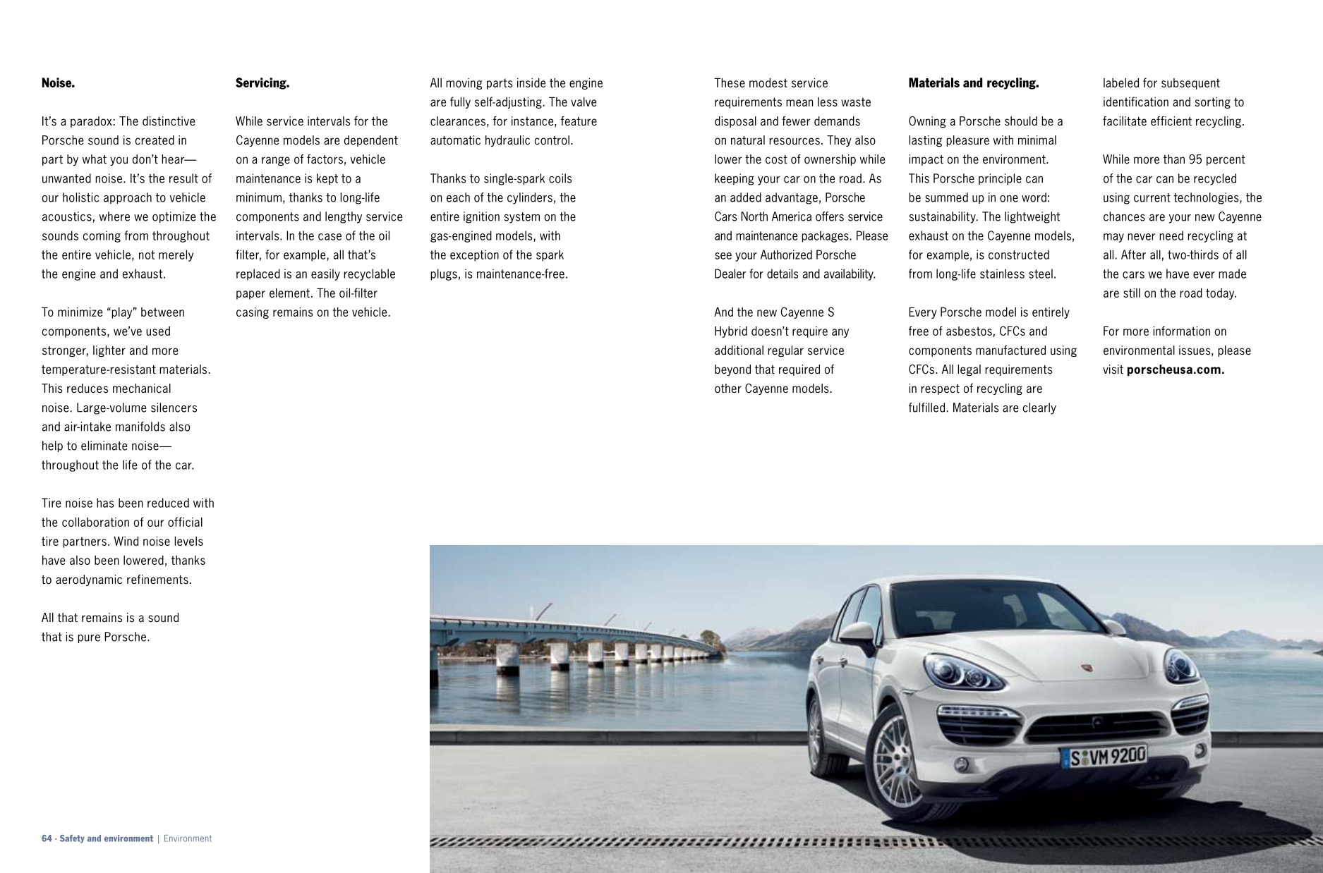 2011 Porsche Cayenne Brochure Page 13